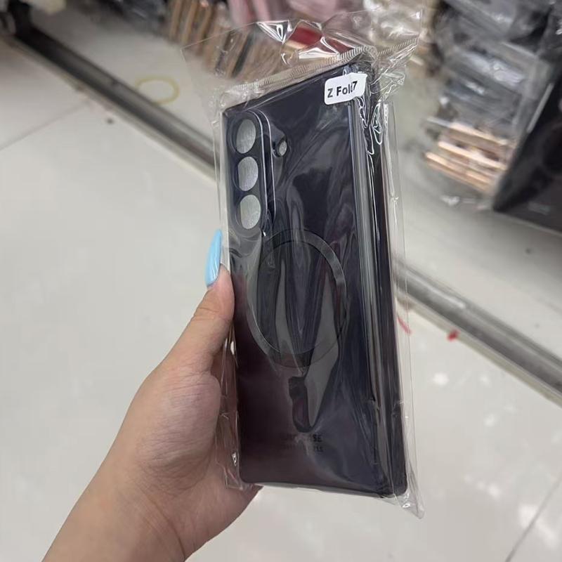 Full Cover Hinge Protection for Magsafe Case for Samsung Galaxy Z Fold 8 Ultra Wide 7 6 5 Hard Phone Shell with Screen Protector