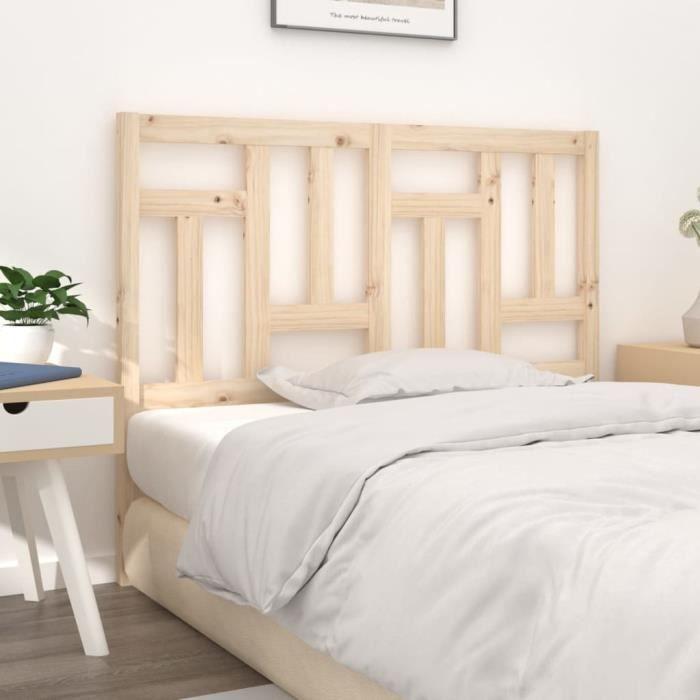 VidaXL Headboard 140.5x4x100 Cm Solid Pine Wood 818965