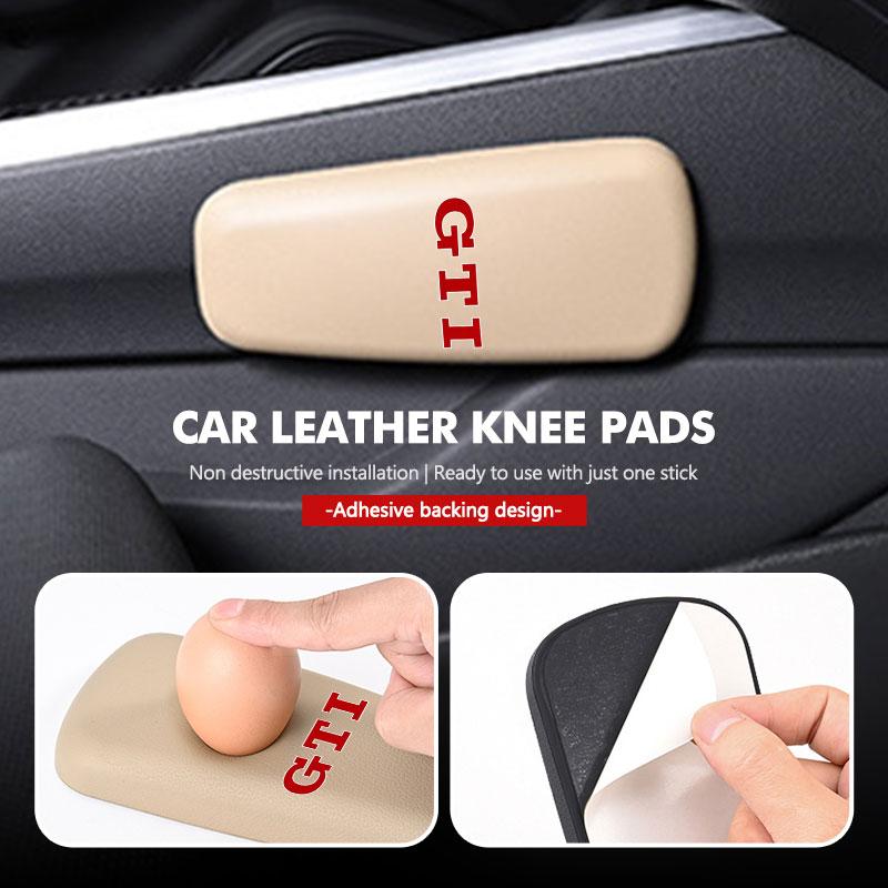 For Volkswagen VW Car Knee Leg Padding Pads Car Door Armrest Cushion Foot Pad Beetle CC B5 B6 B7 EOS GTI MK2 MK4 MK5 MK6 Phaeton zw9