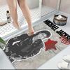 Michael Jackson Bad Album Carpet Rug Soft Washable Antislip Home Living Room Sofa Mats Personalized Christmas Rug