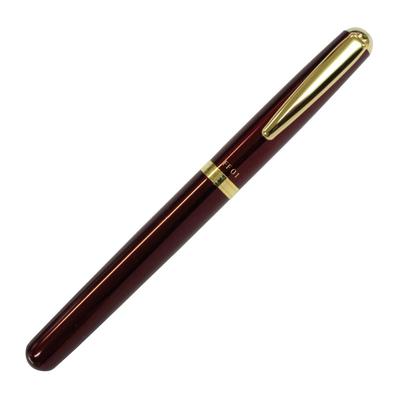 Высококачественная перьевая ручка Haute Fountain Pen, модель FF01G, с толстым корпусом, винного цвета, FF01-GWI