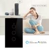 Tuya WiFi Smart Light Switch 1/2/3 Gang Сенсорный выключатель без нейтральной линии Управление по стандарту США с помощью приложения Работает с Alexa Google Home