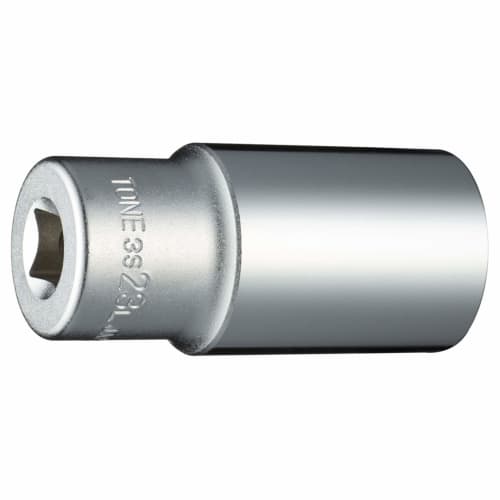 TONE Deep Socket (Hexagonal) 3S-23L Drive Angle 9.5mm (3/8") Width Across Flats 23mm