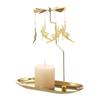 Romantic Wedding Party Home Decoration Candlestick Spinning Rotating Candle Holder