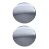 Bunggou 2X Silver Tone 3" Round Convex Rear View Blind Spot Mirror Car Auto Supplies