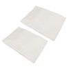 2 Pcs Motorcycle Exhaust Pipe Silencer Cotton Fiberglass 35x25cm Sound Absorbing Packing Cloth