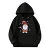 Sweatshirts For Teen Girls Hoodies Long Sleeve Drawstring Pullover Cute Printed Oversized Hoodie Christmas