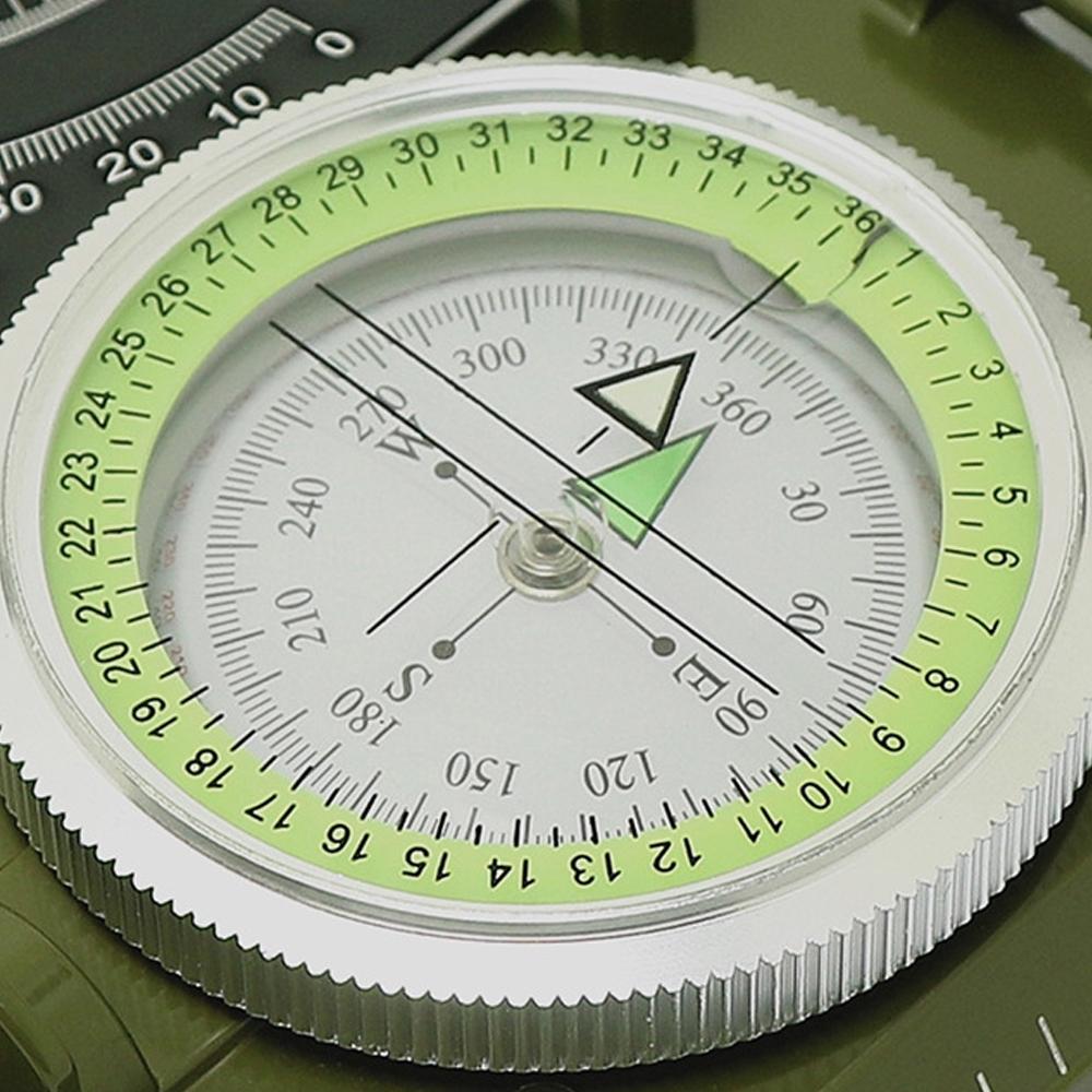 Multifunctional Compass Survival Orienteering Compass Sightings Navigation Compass Waterproof