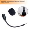 High Clarity Detachable 2.5mm Game Microphone for Clear Communication for  100 Gaming Headsets Mic