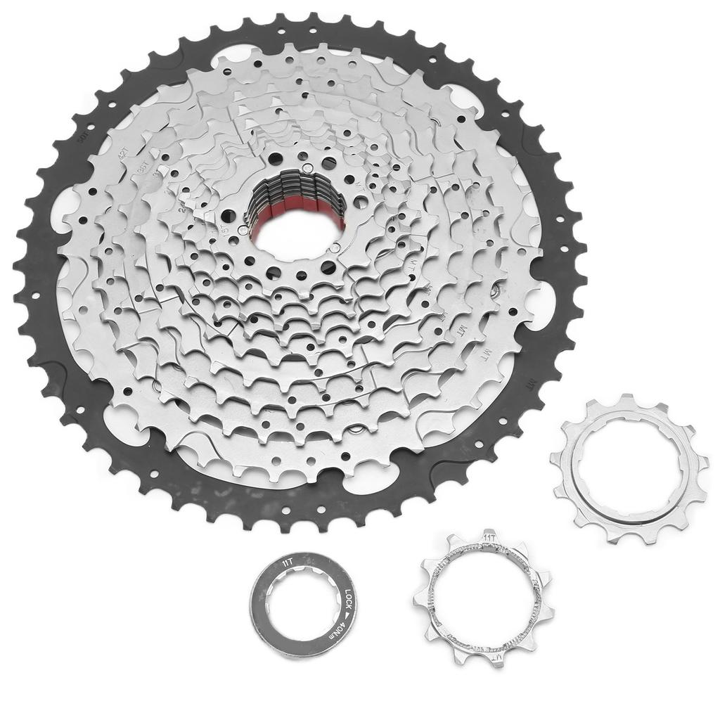 12 Speed Bike Cassette Steel Nickel Plated Wear Resistance Mountain Bike Freewheel for Bicycle