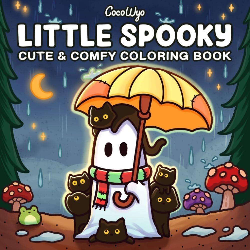 Educational Graffiti Painting Book Spooky Cutie Montessori Drawing Toys Doodles Book Gift