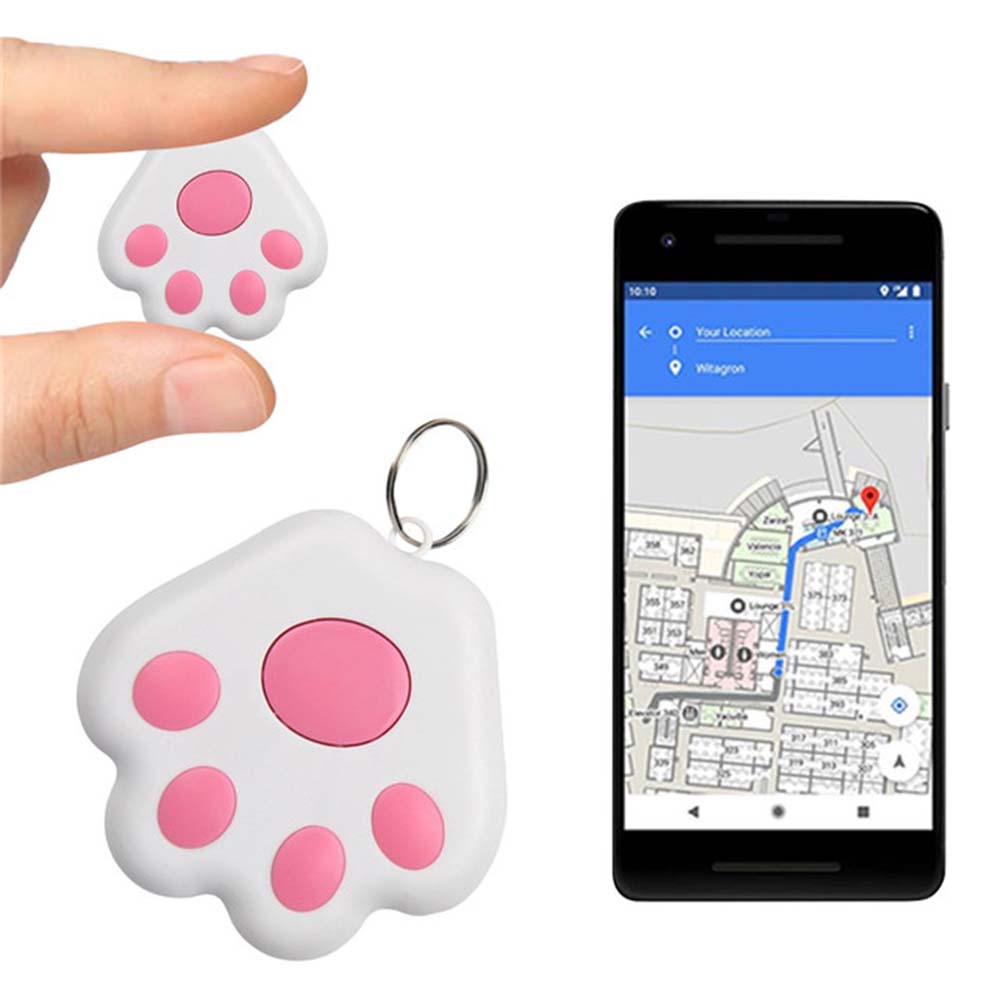 Мини беспроводной Bluetooth GPS-трекер для домашних животных, умное устройство слежения за потерей для собак, кошек, локатор, аксессуары для домашних животных