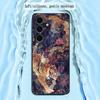 Чехол для телефона с рисунком в японском стиле «Белый тигр» Для Samsung Galaxy S26 S25 S24 S23 S22 S21 Plus Ultra Note20 Мягкий черный