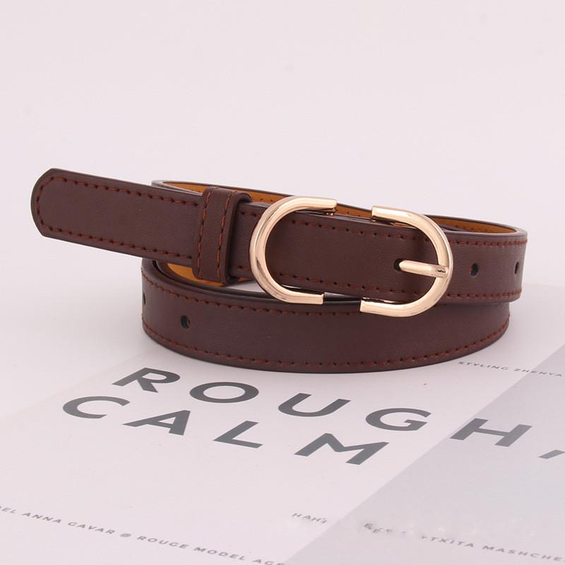 Trendy Korean Style Women's Black Fabric Belt For Chic Casual Outfits