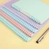 30-Hole Macaron Color Plastic Binder Ring Cuttable Homemade DIY Loose Leaf Notebook Scrapbook Journal Coil Book Binding Ring