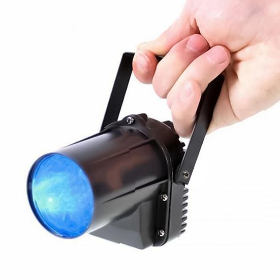 Мини-светодиодный сценический светильник Pinspot Beam Spotlight DJ Disco Party KTV Лампа для проектора