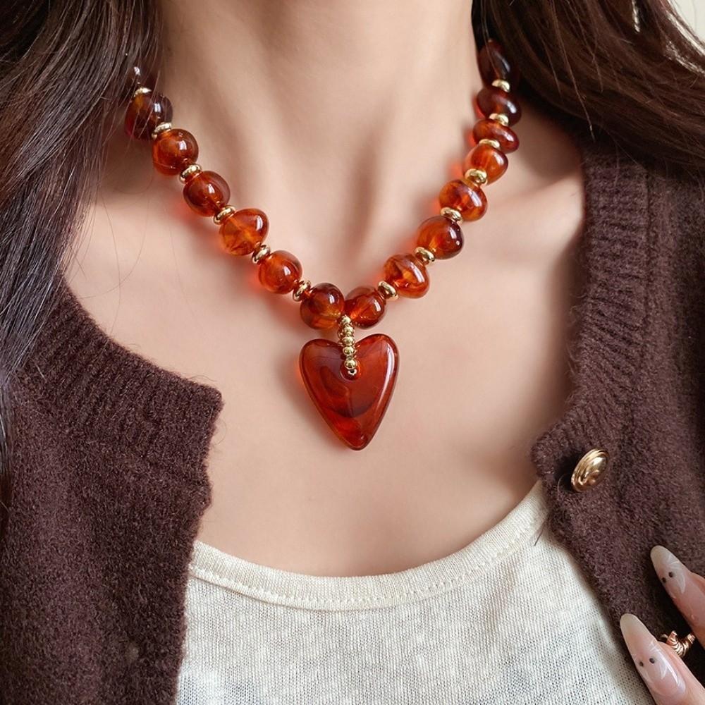 Bohemian Style Beaded Necklace Beads Pendant Jewelry New Women Jewelry Accessory Summer Beach