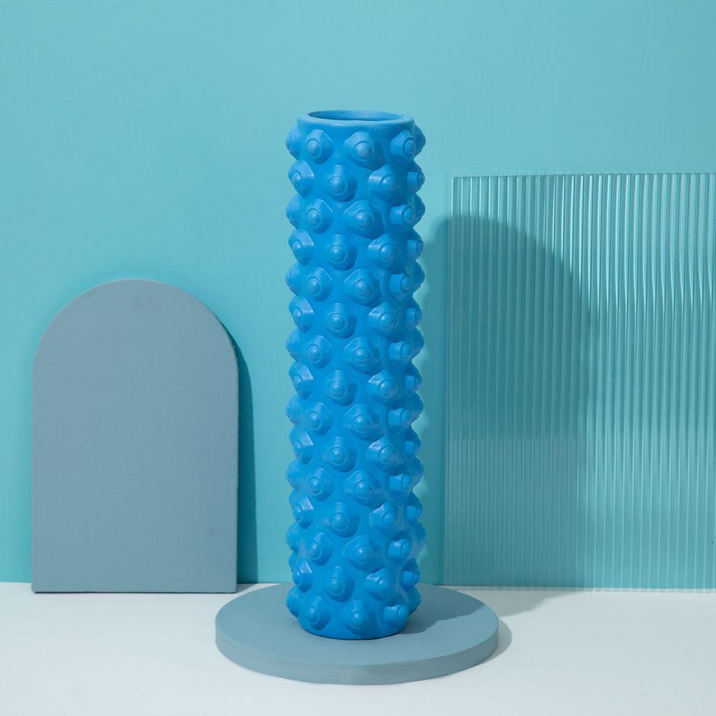 Connors Solid Foam Shaft Muscle Relaxation Skinny Leg Roller Massage Yoga Column Auxiliary Tools Supplies Equipment.