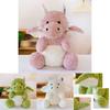 Soft And Cuddly Dragon Plush Toy In Sitting Pose 21cm 32cm 43cm 56cm