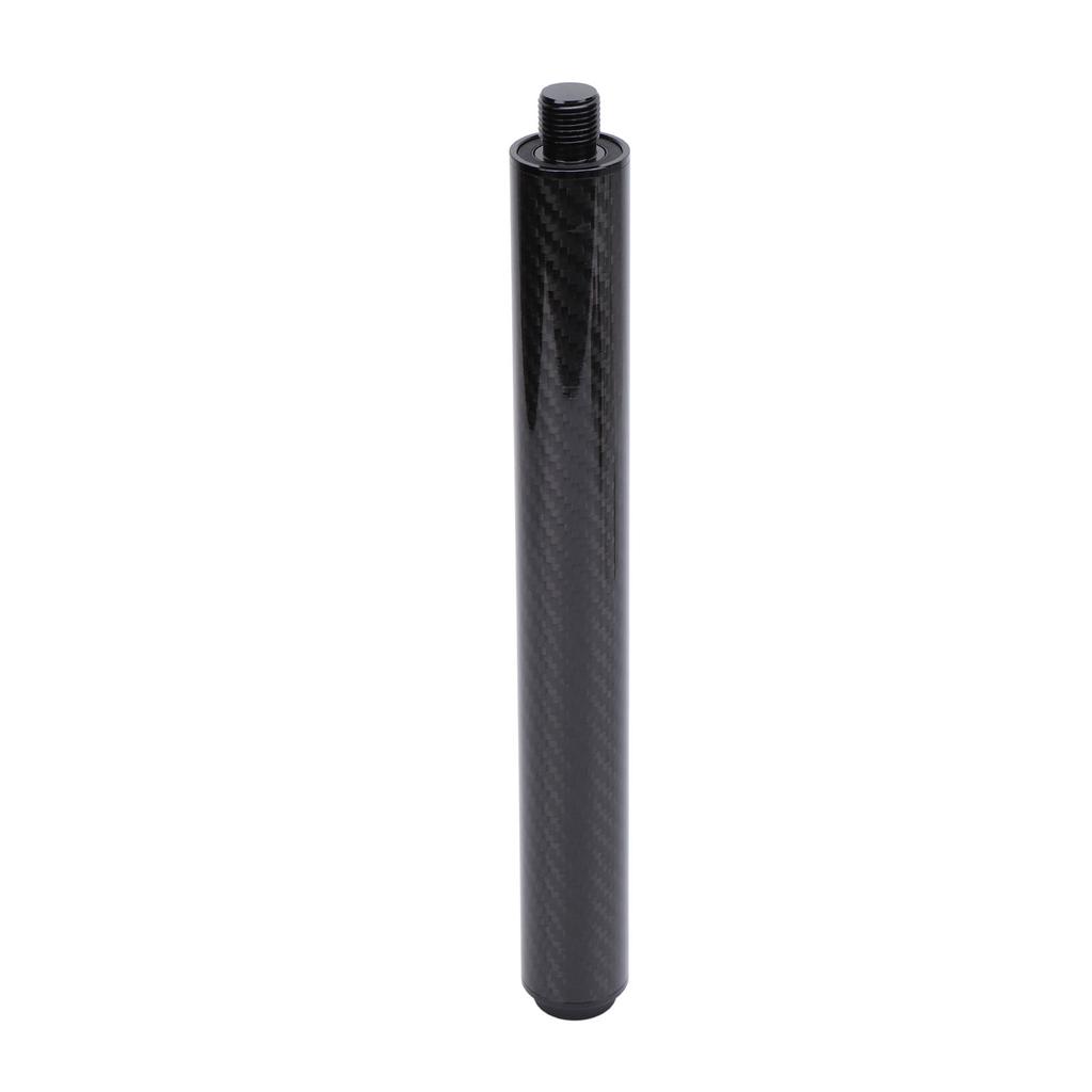 Pool Cue Extension 10 Inch Carbon Fiber Billiard Pool Cue Extender with Bumper for Predator Cues