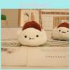 Cute Cha Siu Bao Plush Toy With Water Crystal Soft Material For Backpack Accessories And Gifts