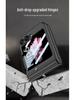 Магнитный чехол-пенал для Samsung Z Flip6: Стильный держатель со складной защитой экрана и прочным жестким корпусом