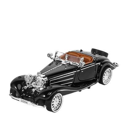 Масштаб 1/32 Benz 500K 1936 Литая модель автомобиля из сплава металла Литье Классические чувства Дом Модные украшения Коллекционные предметы Подарок