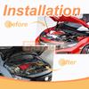Hood Struts for MGS5 EV 2024 2025 2026 Front Engine Bonnet Gas Springs Shock Absorbers Lift Supports Dampers 2PCS