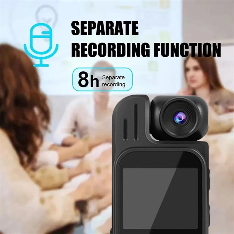 HD 1080P Мини-камера Портативный Цифровой Видеорегистратор Носимая Полицейская Маленькая Нательная Камера Инфракрасное Ночное Видение Спортивные DV-видеокамеры