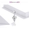 Yinziyun Little Angel Sterling Silver Pendant - Platinum Plated DIY Charm SCC1686