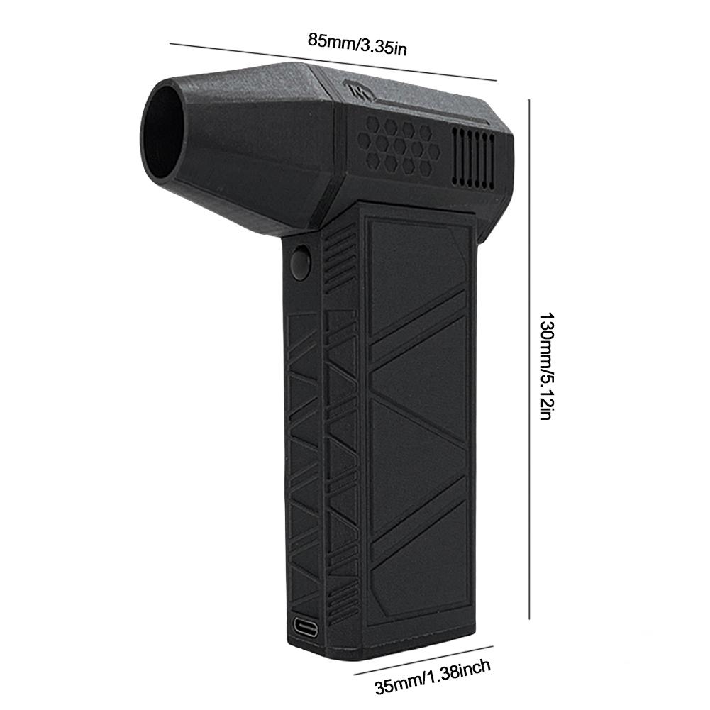 130000 об/мин турбо вентилятор с бесщеточным двигателем 52 м/с промышленный канальный вентилятор ручной турбовентилятор для компьютерной клавиатуры на открытом воздухе автомобиля дома