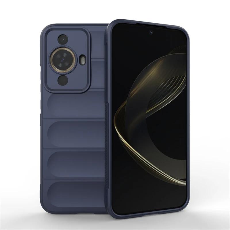 Чехол для Huawei Nova 12S 12 S 4g Чехол-накладка на заднюю панель Ударопрочные Бронированные Чехлы для Телефона Жидкий Силикон Противоударный Funda Coque