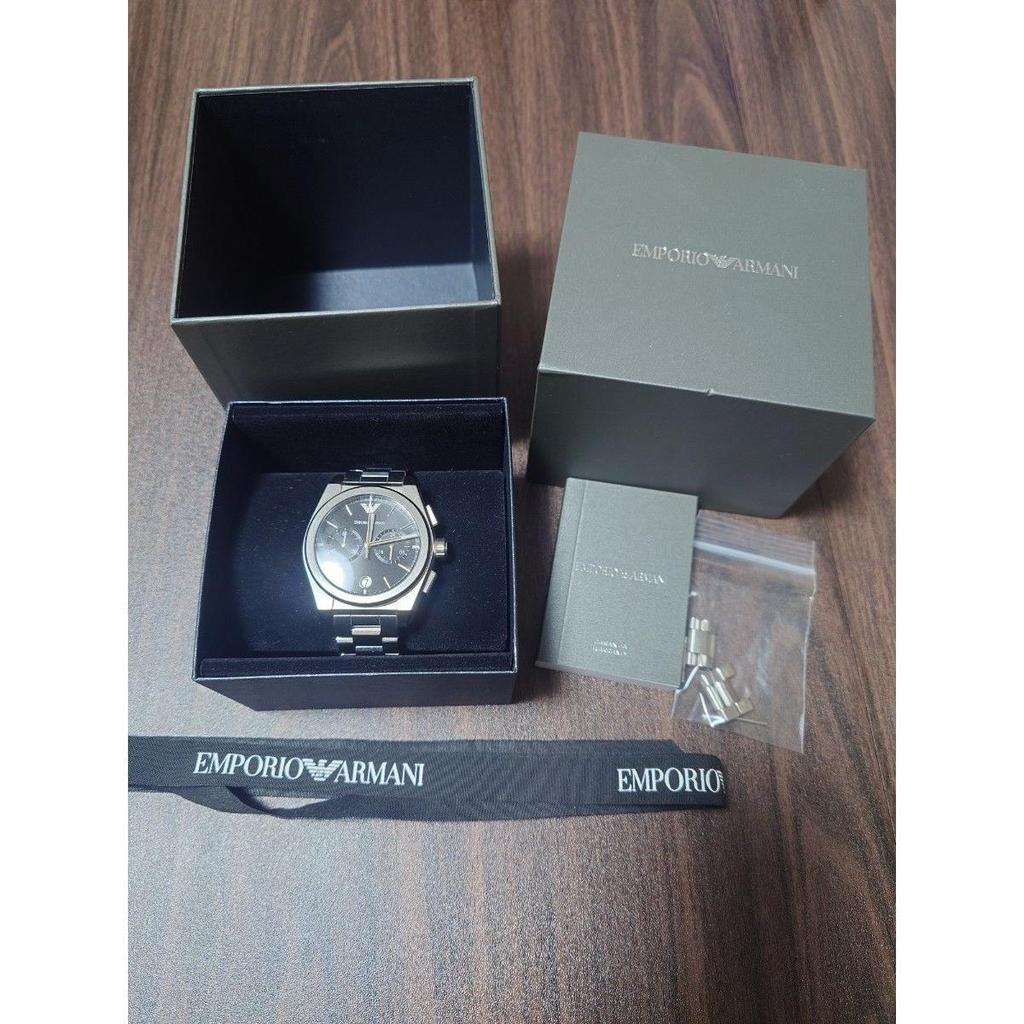 Б/у Мужские часы EMPORIO ARMANI AR11560 с хронографом