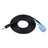 3.5mm Plug Car AUX Audio Cable Adapter For Benz Smart 450
