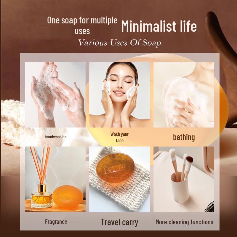 Pears Mint Extract Crystal Soap Set