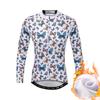 Winter Fleece Riding Bicycle Jerseys Cycling Clothing Set Keep Warm Women Long Sleeve Bicycle Clothes Suit