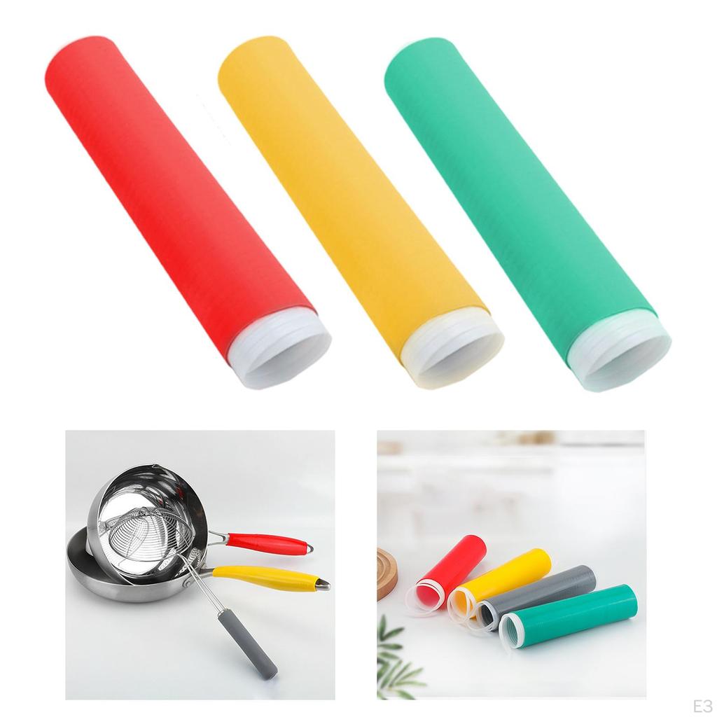 Pot Handle Cover Pan Glove Easy To Install Anti Scalding Wok Insulation