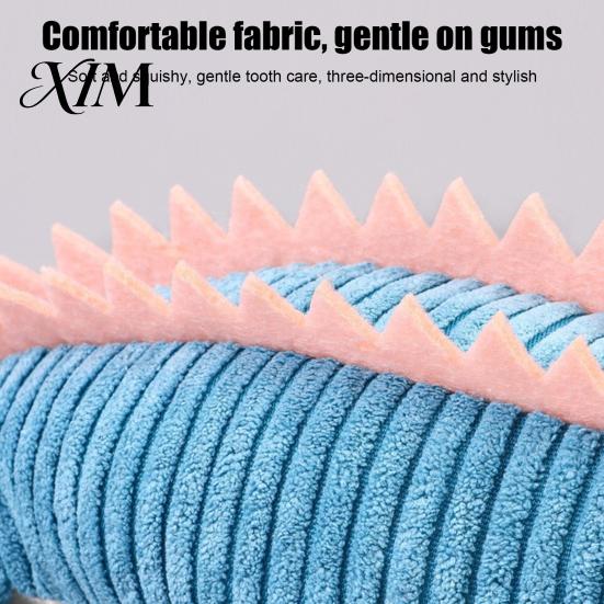 Interactive Play Toys for Indoor Outdoor Use Corduroy Crocodile Dog Toy, Squeaky Plush Chew Soft Puppy Teething Stuffed Animal Small to Medium