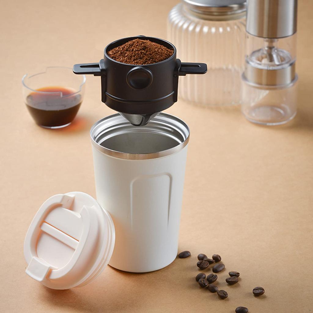 Портативный кофейный фильтр, кофеварка-сито, многоразовая кофеварка ручной работы для дома, офиса, путешествий, кофейные инструменты