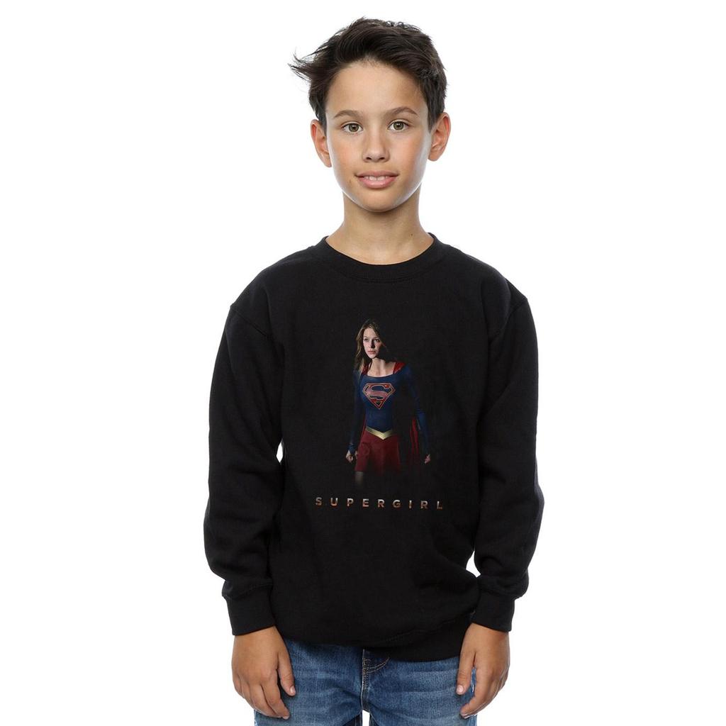 DC Comics Boys Supergirl TV Series Kara Standing Sweatshirt