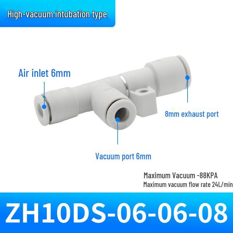 Vacuum Generator Suction Valve Pneumatic Negative Pressure Generator CV15hsZU05ZV ZH10BS