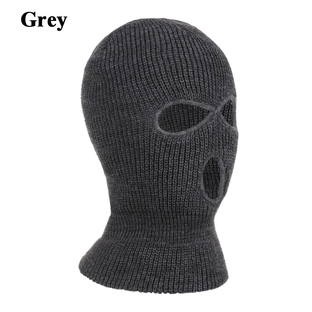 Лицо Шапка Вязаная Теплая Балаклава Теплая Дышащая Маска Для Лица Защита Шеи Зимняя Шапка