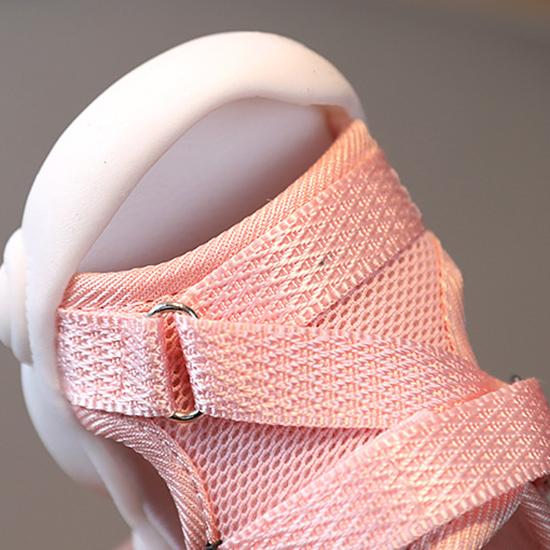 Детские сандалии, однотонные сандалии на липучке для девочек, корейское издание, детская пляжная обувь, летние детские сандалии на мягкой подошве Baotou