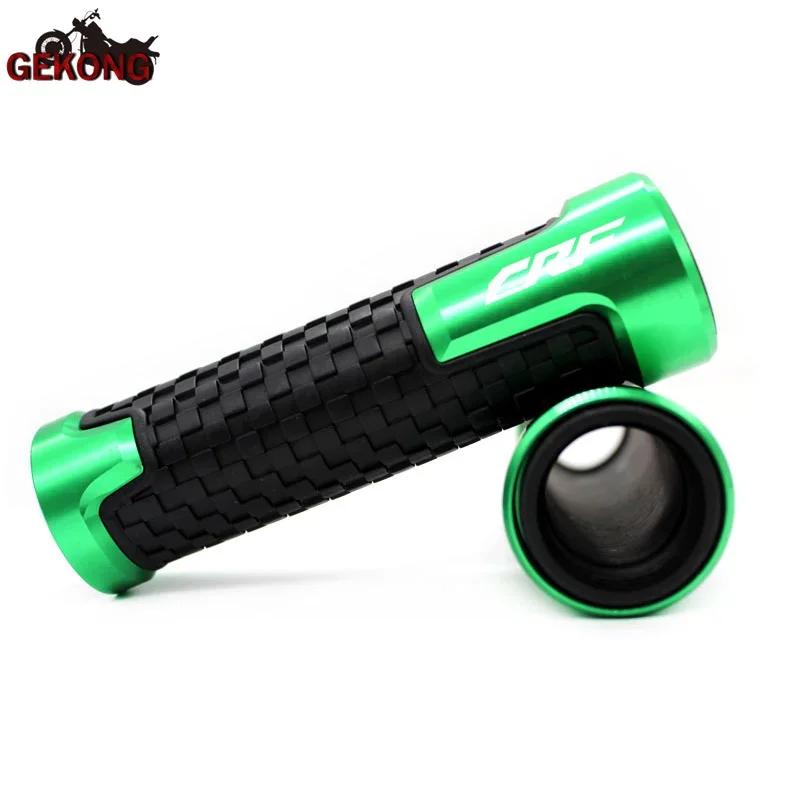 Fit For CRF 150 230 250 450 1000 R RX X F L M RALLY L Motorcycle Hand Grips CNC Throttle Moto Handlebar Soft Rubber Grips