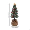 Настольная искусственная новогодняя елка Мини-скульптуры для стола Рождественская статуэтка для жизни