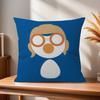 Anime cute Pororos  Office Cushion Pillowcase Car Cushion CoverXCM Lumbar Pillowcase Sofa Pillowcover