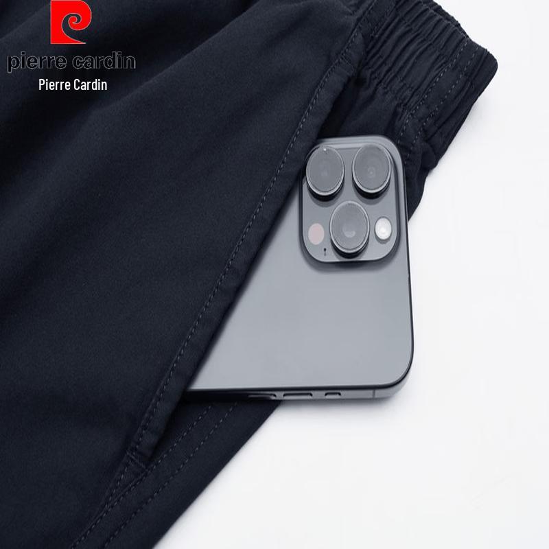 Pierre Cardin Мужские летние дышащие хлопковые шорты-карго с множеством карманов