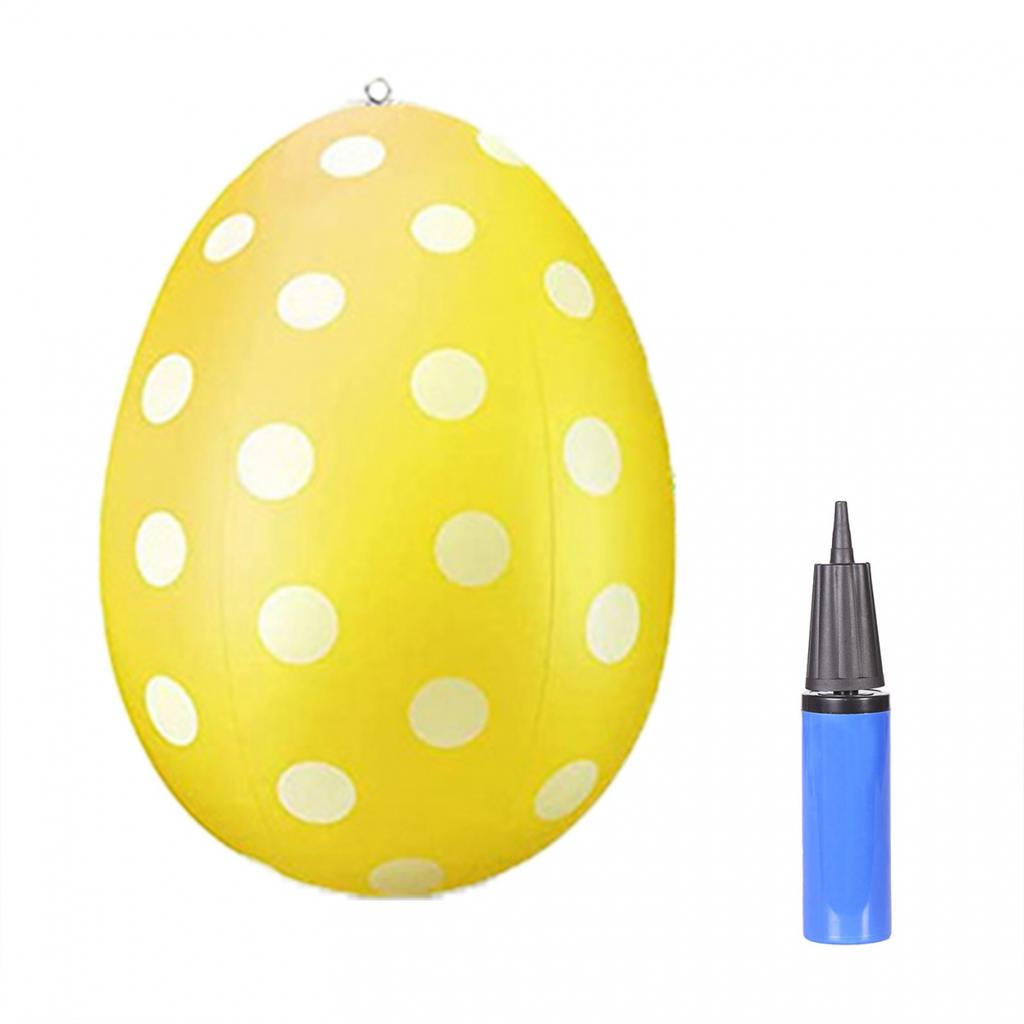 1 упаковка надувных пасхальных украшений для яиц, надувные пасхальные украшения для улицы