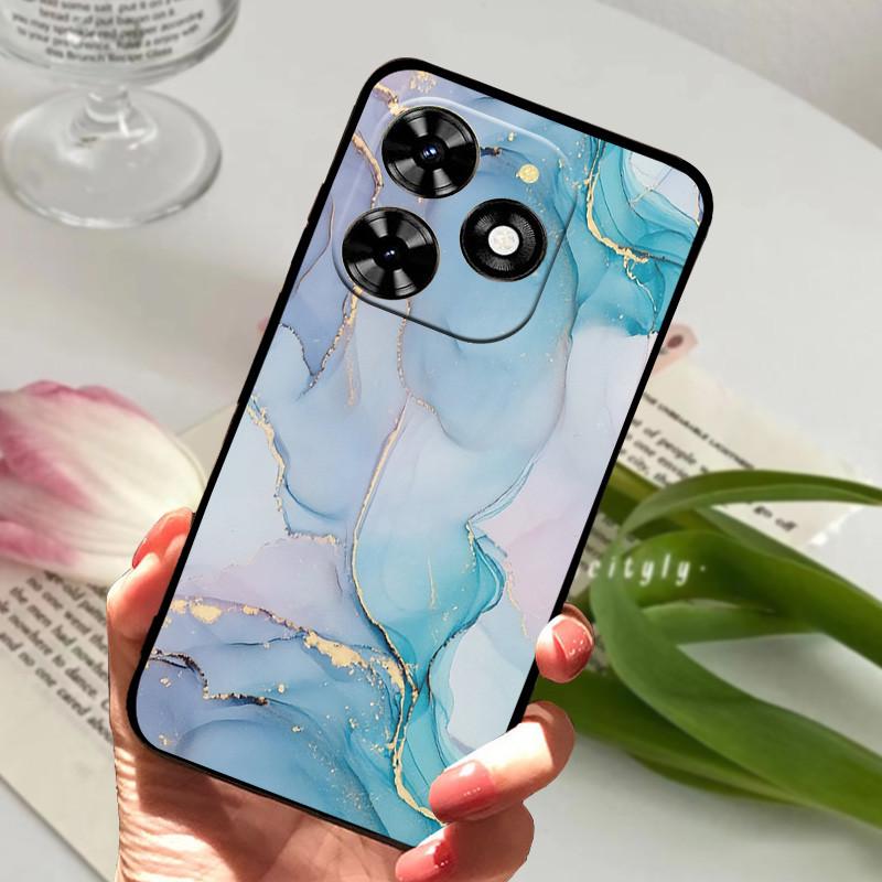 Для Infinix Hot 40 Чехол hot40i X6528B Ударопрочный Мягкий ТПУ Силиконовый Чехол для Телефона Для Infinix Hot 40i Funda Hot40 Pro Capa Мультяшный