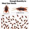 Artificial Fake Roaches Novelty Cockroach Trick Prop Scary Insects Realistic Plastic Bugs Funny Halloween Party Spoof Decoration